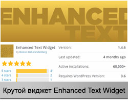 Enhanced Text Widget