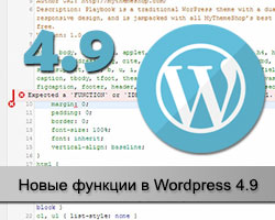 Wordpress 4.9
